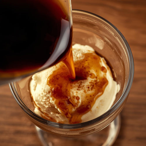 Affogato w/ Vanilla Iced Cream